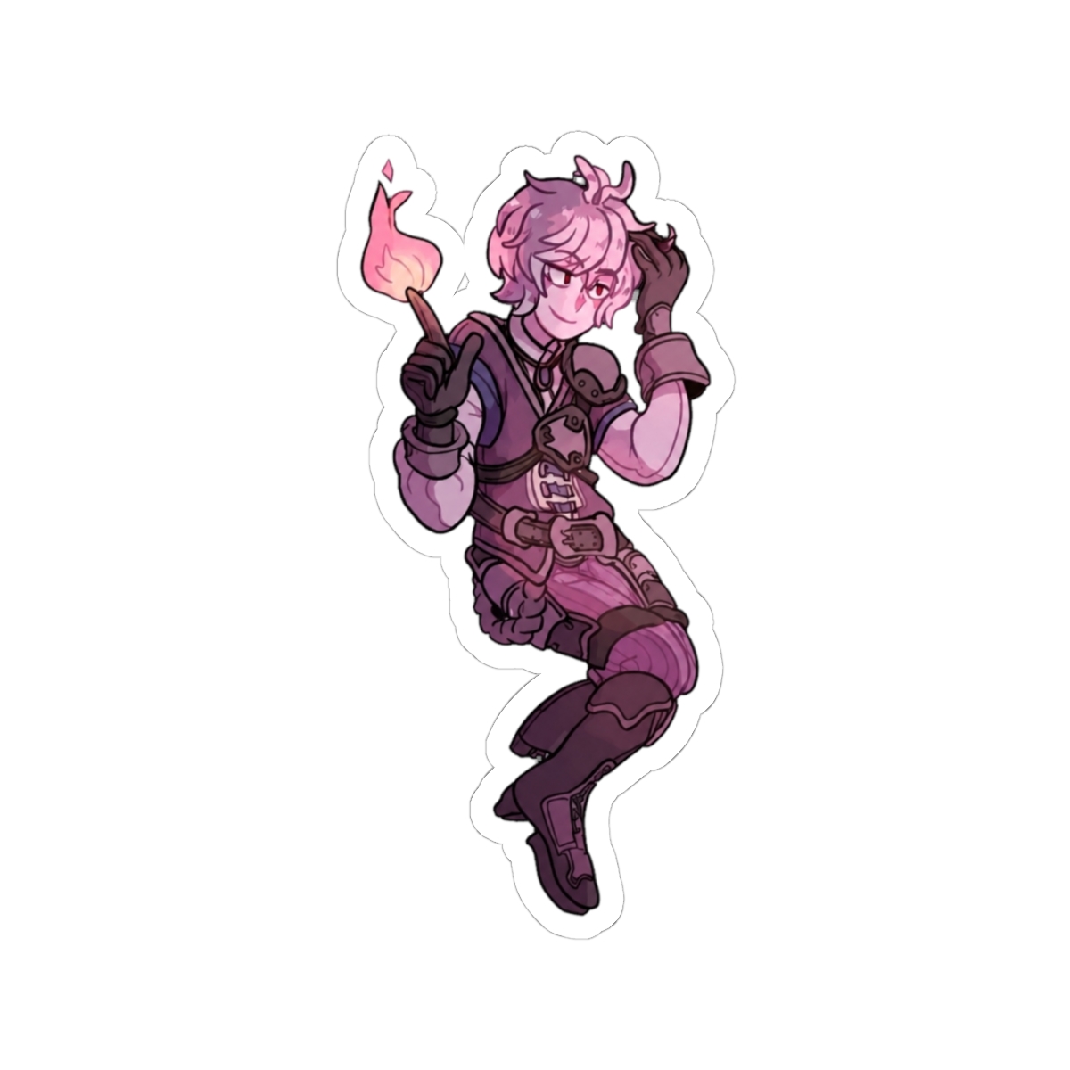 Kliff Fire emblem Sticker - alternate angle 1, merchandise