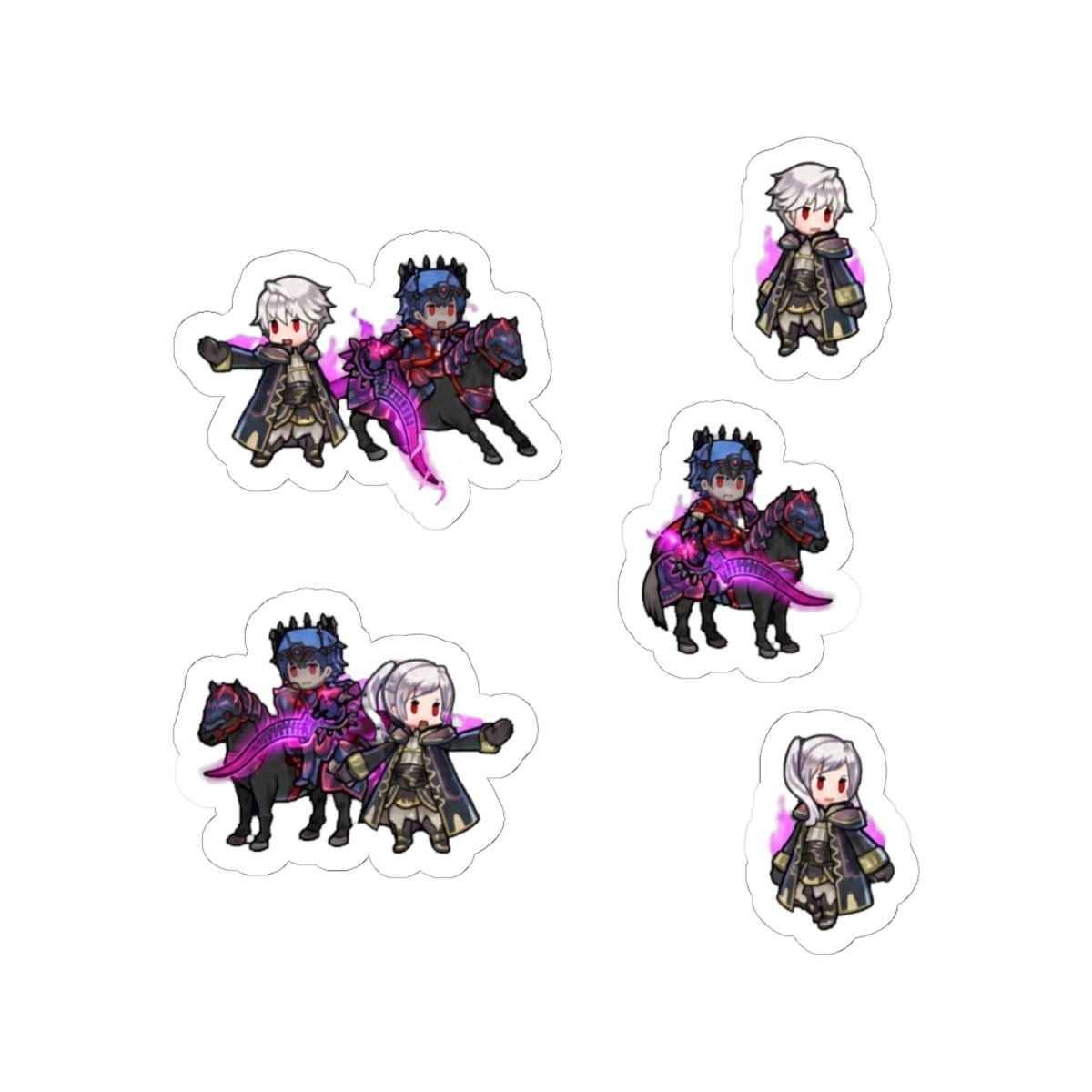 fell chrobin sticker sheet | Fire Emblem - alternate angle 1, merchandise
